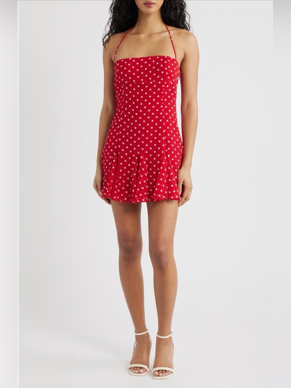 Princess Polly Delamere Polka Dot Dress Sz US 4 - Picture 2 of 12